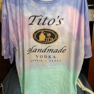 Fun Tito’s Tie Dye Shirt